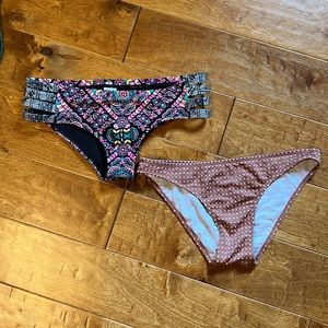 To swimsuit bottoms, size small, like new